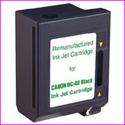 Remanufactured Canon BC02 Black Ink cartridge