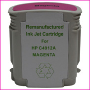 Remanufactured HP C4912A No 82 Magenta Ink cartridge