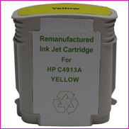 Remanufactured HP C4913A No 82 Yellow Ink cartridge