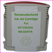 Remanufactured HP C9426A No 85 Magenta Ink cartridge