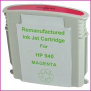Remanufactured HP C4908AN No 940 Magenta Ink cartridge