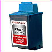 Remanufactured Lexmark 17G0050 Black Ink cartridge
