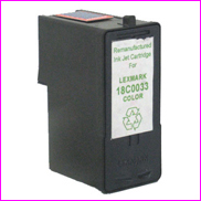 Remanufactured Lexmark 18C0033 Colour Ink cartridge