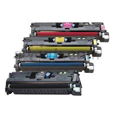 Remanufactured HP Laserjet Q3960A, Q3961A, Q3962A, Q3963A Toner Set