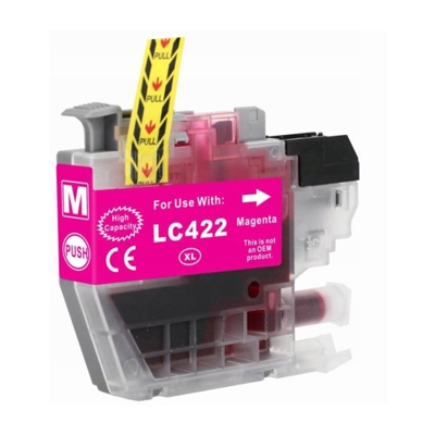 Compatible Brother LC422XLM Magenta Ink Cartridge