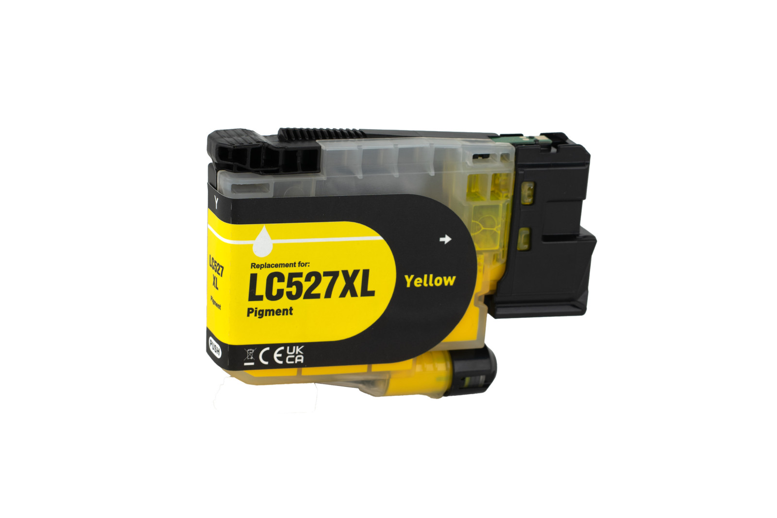 Compatible Brother LC527XLY Yellow Ink Cartridge