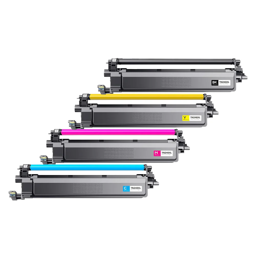 Compatible Brother TN248XL Printer Toner - Set of four colours XL