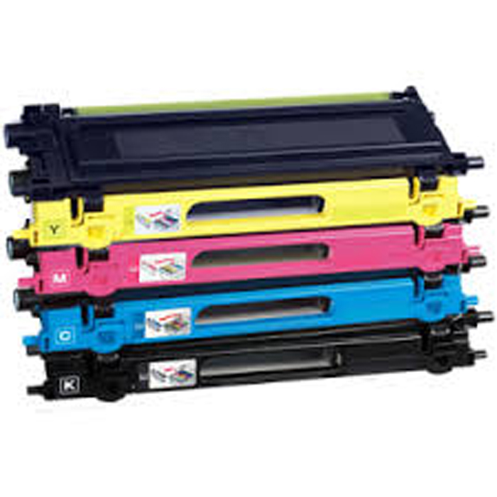 Compatible Brother TN423 Printer Toner - Set of Four Colours