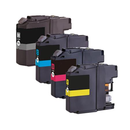 Compatible Brother LC127-LC125 High Capacity Ink cartridge Set
