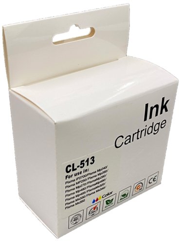 Remanufactured Canon CL-513 XL Colour Ink cartridge