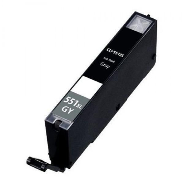 Compatible Canon CLI-551XLGY Grey Ink cartridge