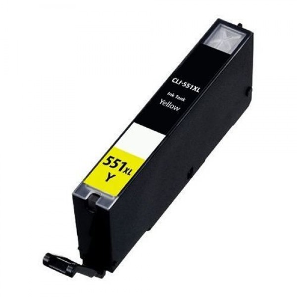 Compatible Canon CLI-551XLY Yellow Ink cartridge