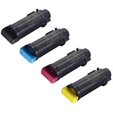 Compatible Dell 593-BBSB High Yield Toner Rainbow Set