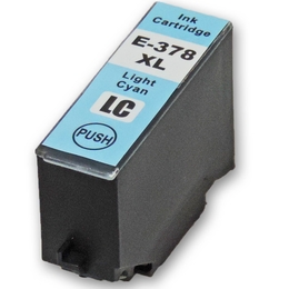 Compatible Epson 378XLLC High Yield Light Cyan Ink Cartridge