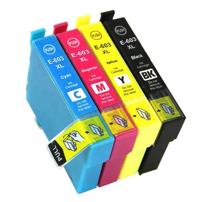 Compatible Epson 603XLBK C M Y High Capacity Set of colour inkjet cartridges