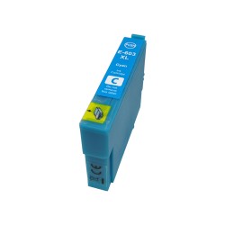 Compatible Epson 603XLC High Capacity Cyan Ink Cartridge