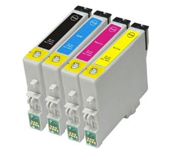 Compatible Epson T1631 2 3 4 High Yield Set of Colour Ink Cartridges