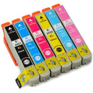 Compatible Epson T2431 Black Ink Cartridge