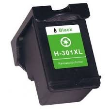 Remanufactured HP No 301XL Black Ink cartridge