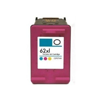 Remanufactured C2P07AE 62XL Tri-colour ink cartridge