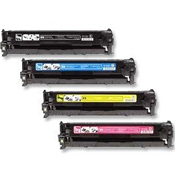 Remanufactured HP LaserJet Enterprise CE270A to CE273A Toner Set