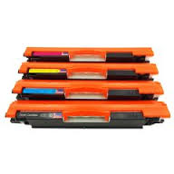 Remanufactured HP Color LaserJet Pro CE310-3A Toner Set
