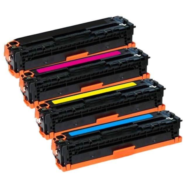 Remanufactured HP Enterprise CE340A To Ce343A Colour Toner Set