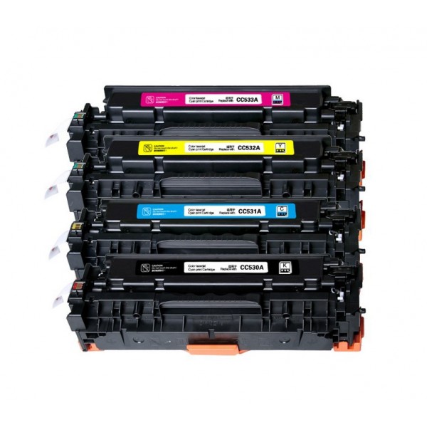 Compatible CF530A 531A 532A 533A CF205A set of colours