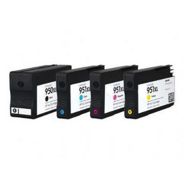 Compatible HP CN045AE 046AE 047AE 048AE  Set of colour ink cartridges