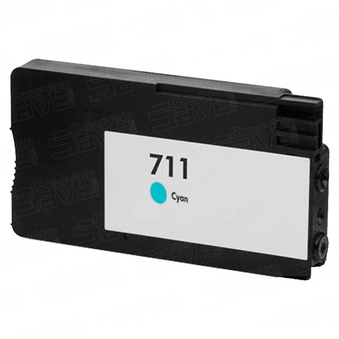 Compatible HP CZ130A HP711  Cyan Ink Cartridge