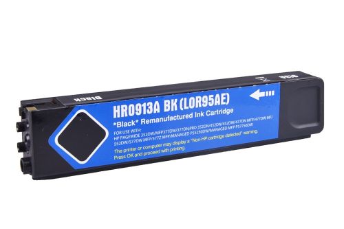 Remanufactured L0R95AE 913A Black ink cartridge