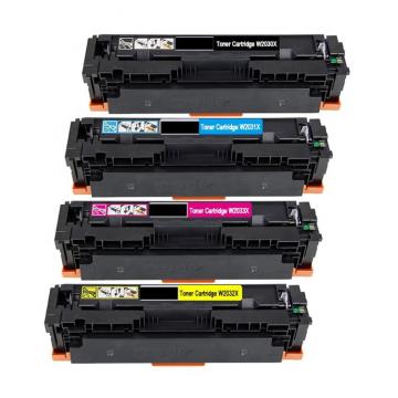 Compatible HP 415X W2030 1 2 3X Set of Colour Toners