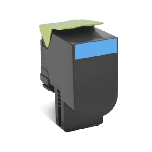 Remanufactured Lexmark 005240CS high yield cyan toner cartridge
