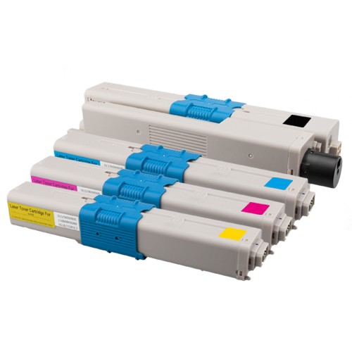 Compatible OKI 44973533, 44973534, 44973535, 44973536 Toner set