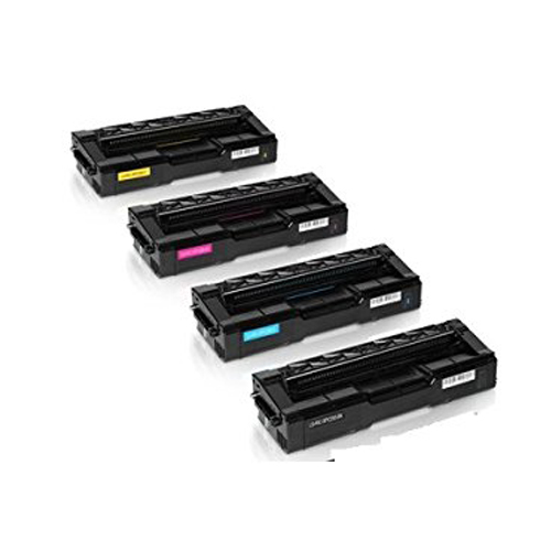 Remanufactured Ricoh  Toner Cartridge Set of Colours 407543-6