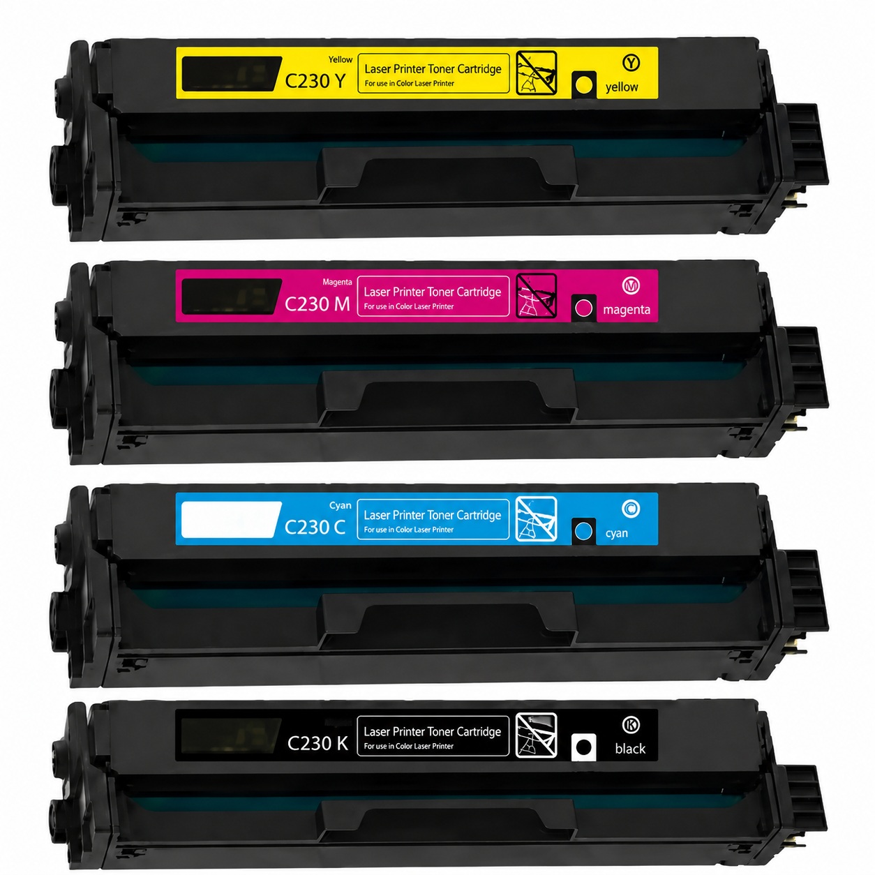 Remanufactured Remanufactured  Xerox 006R04383 4 5 6  Set of Black plus Colours Toner Cartridge