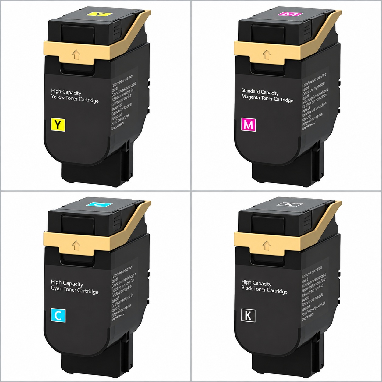 Remanufactured Remanufactured  Xerox 006R04828 29 30 31  High Capacity Set of Colour Toner Cartridges